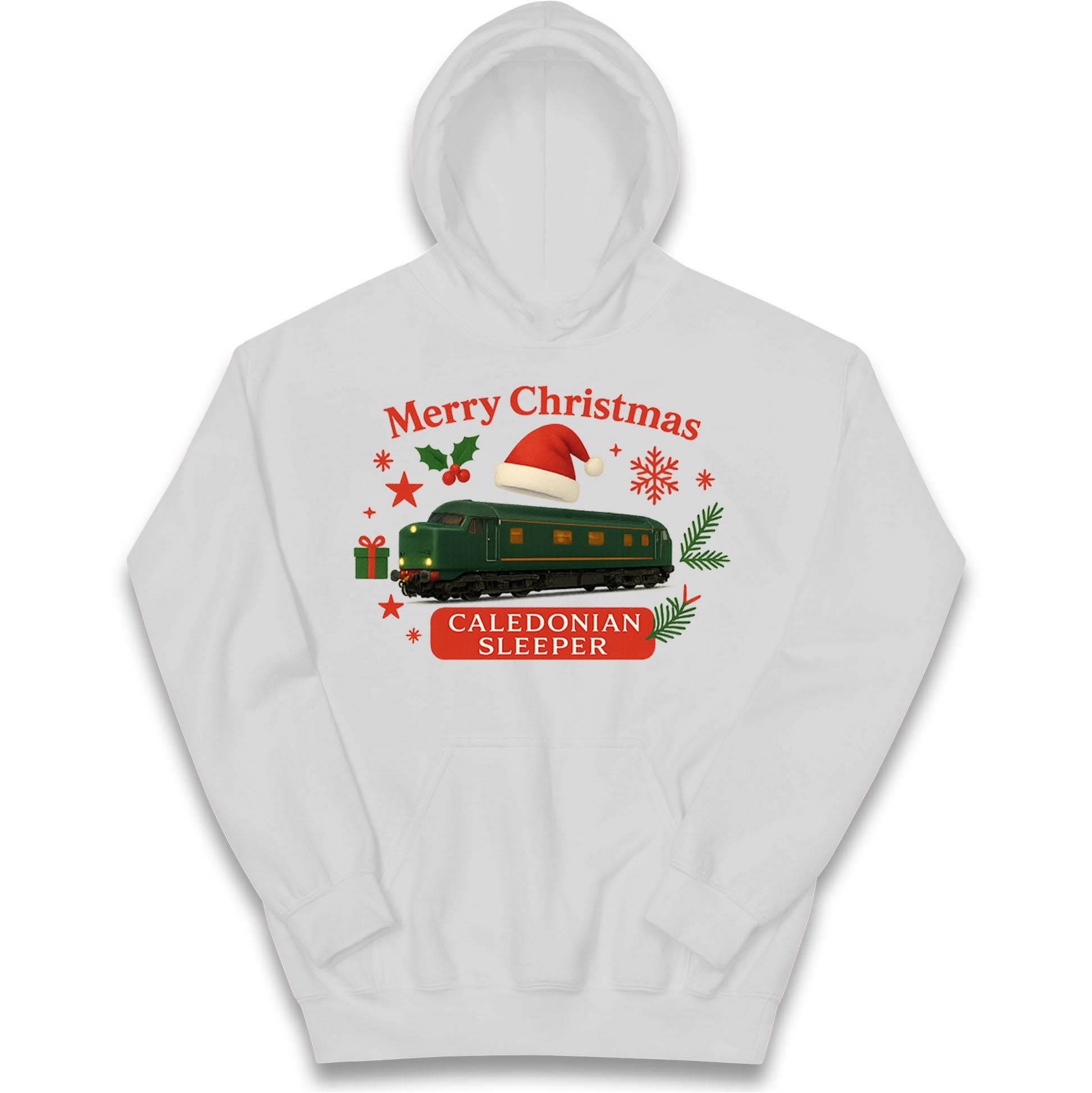 Caladonian Sleeper Christmas Kids Hoodie