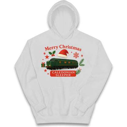 Caladonian Sleeper Christmas Kids Hoodie