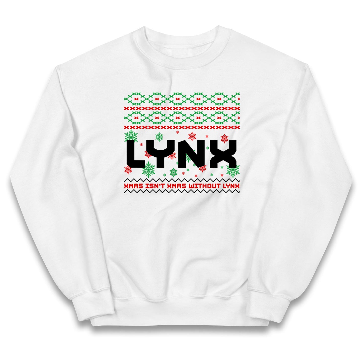 Lynx Christmas Kids Jumper