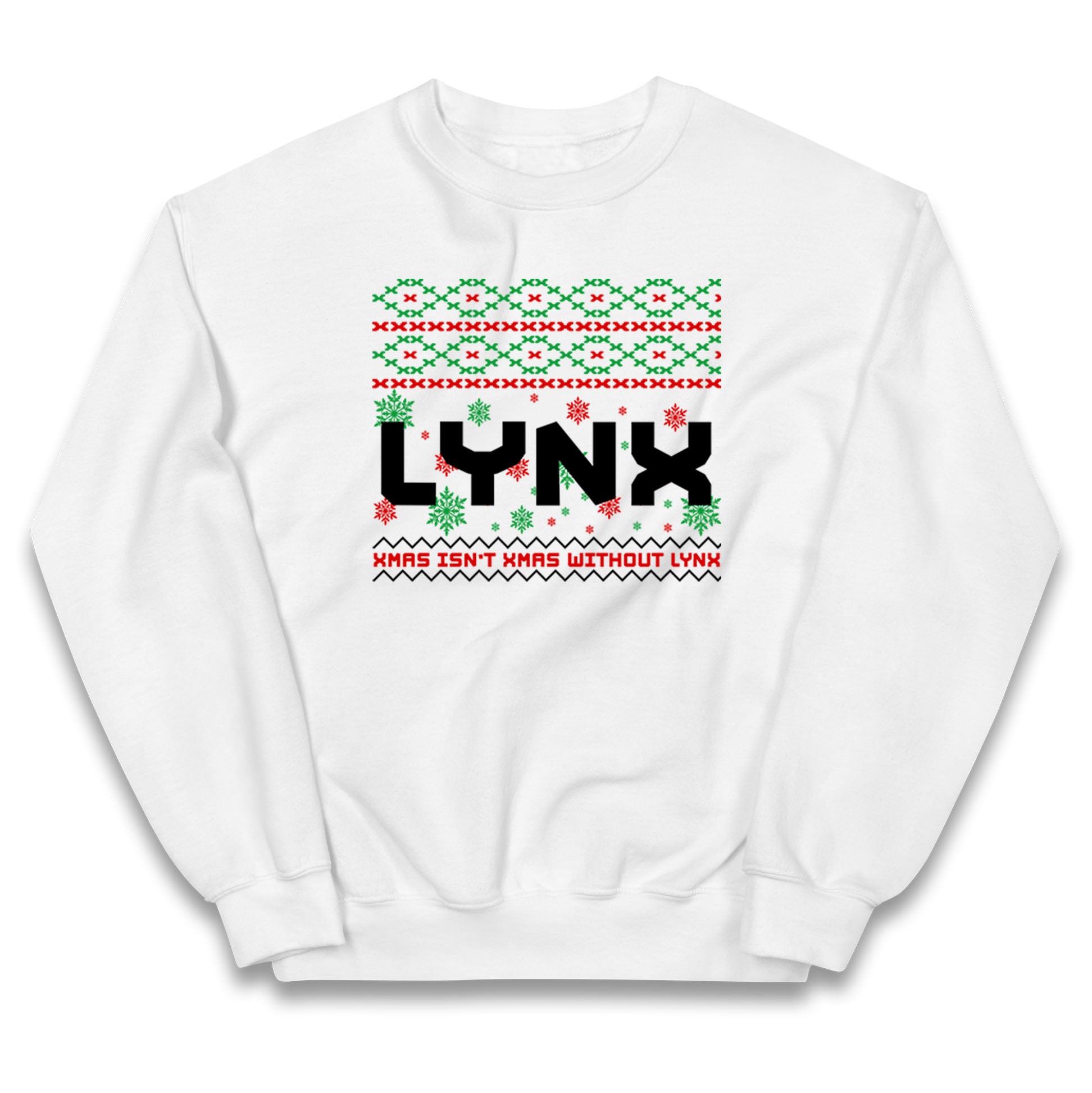 Lynx Christmas Kids Jumper