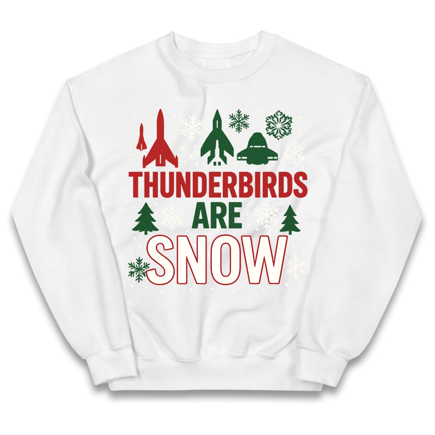 Thunderbirds Christmas Kids Jumper