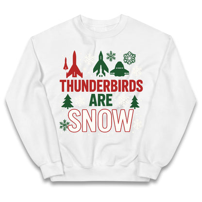 Thunderbirds Christmas Kids Jumper