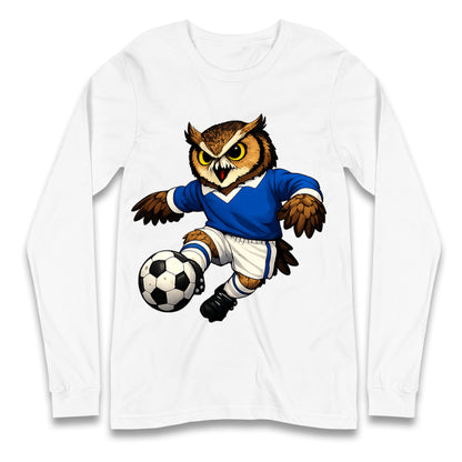 Retro Oldham Football Longsleeve T Shirt