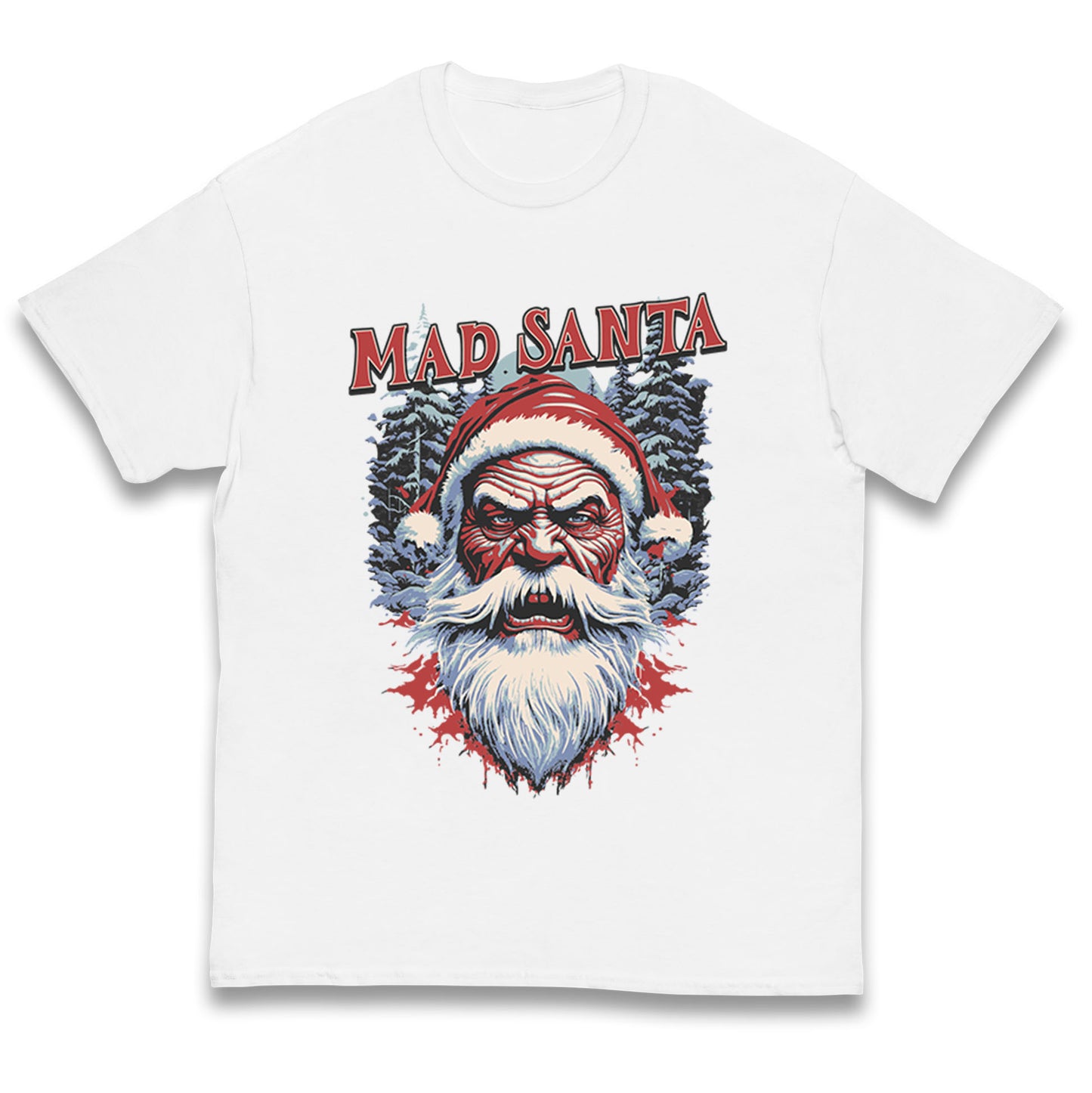 Mad Santa Kids T Shirt