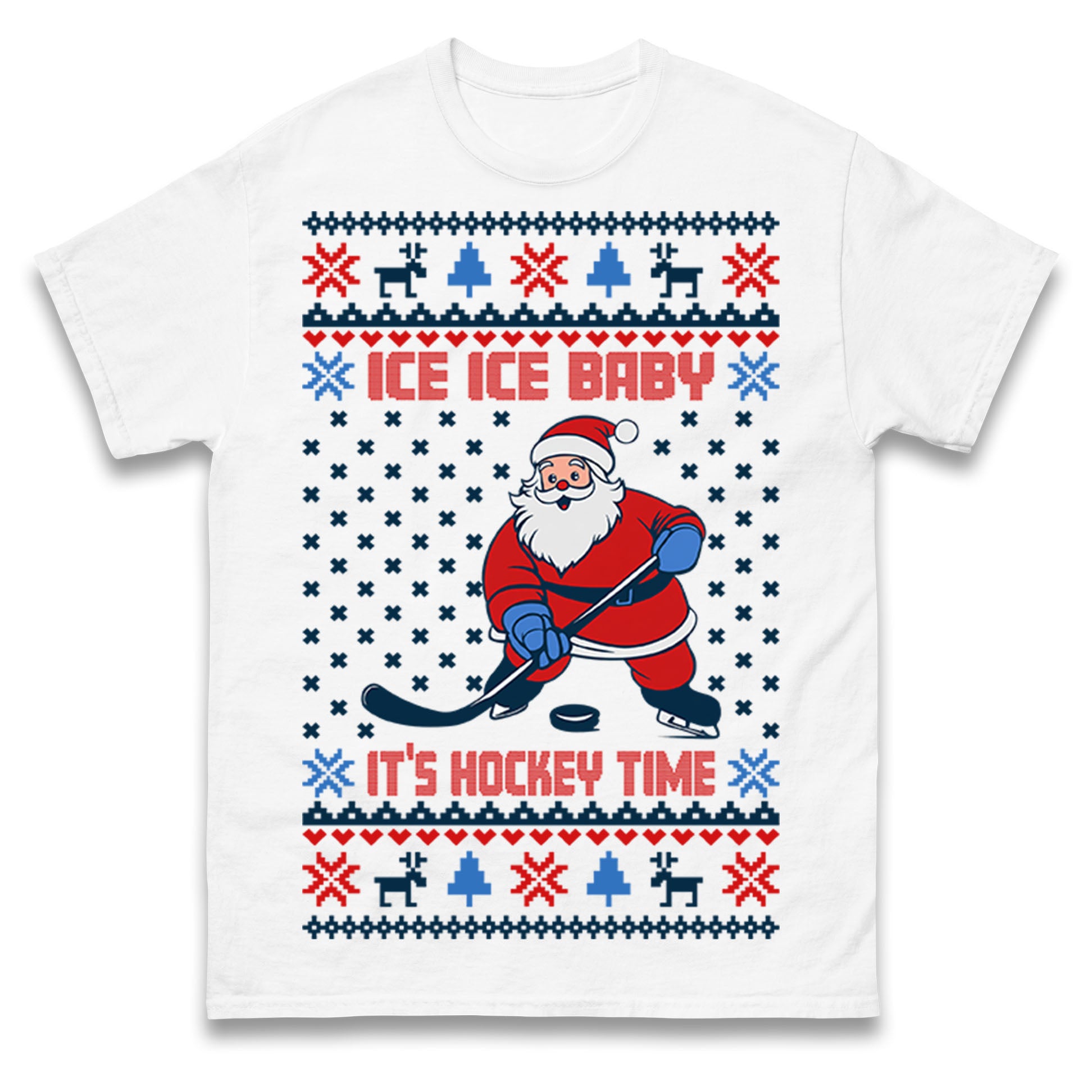Hockey Christmas T Shirt