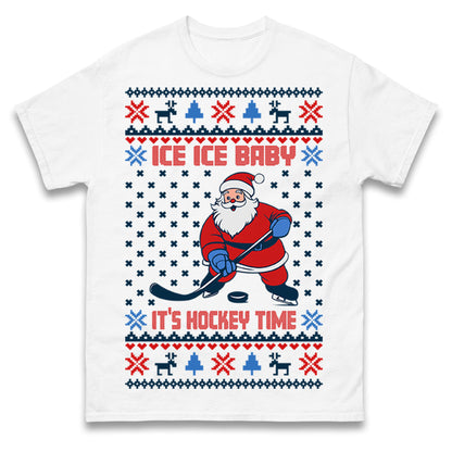 Hockey Christmas T Shirt