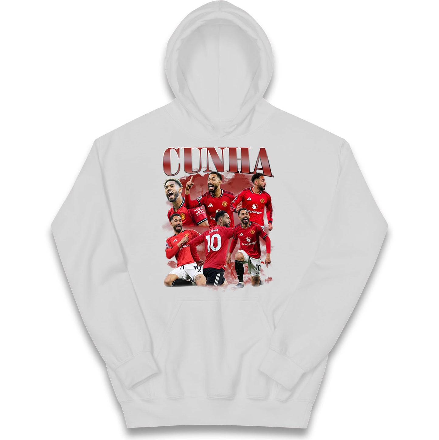 Matheus Cunha Manchester United Kids Hoodie