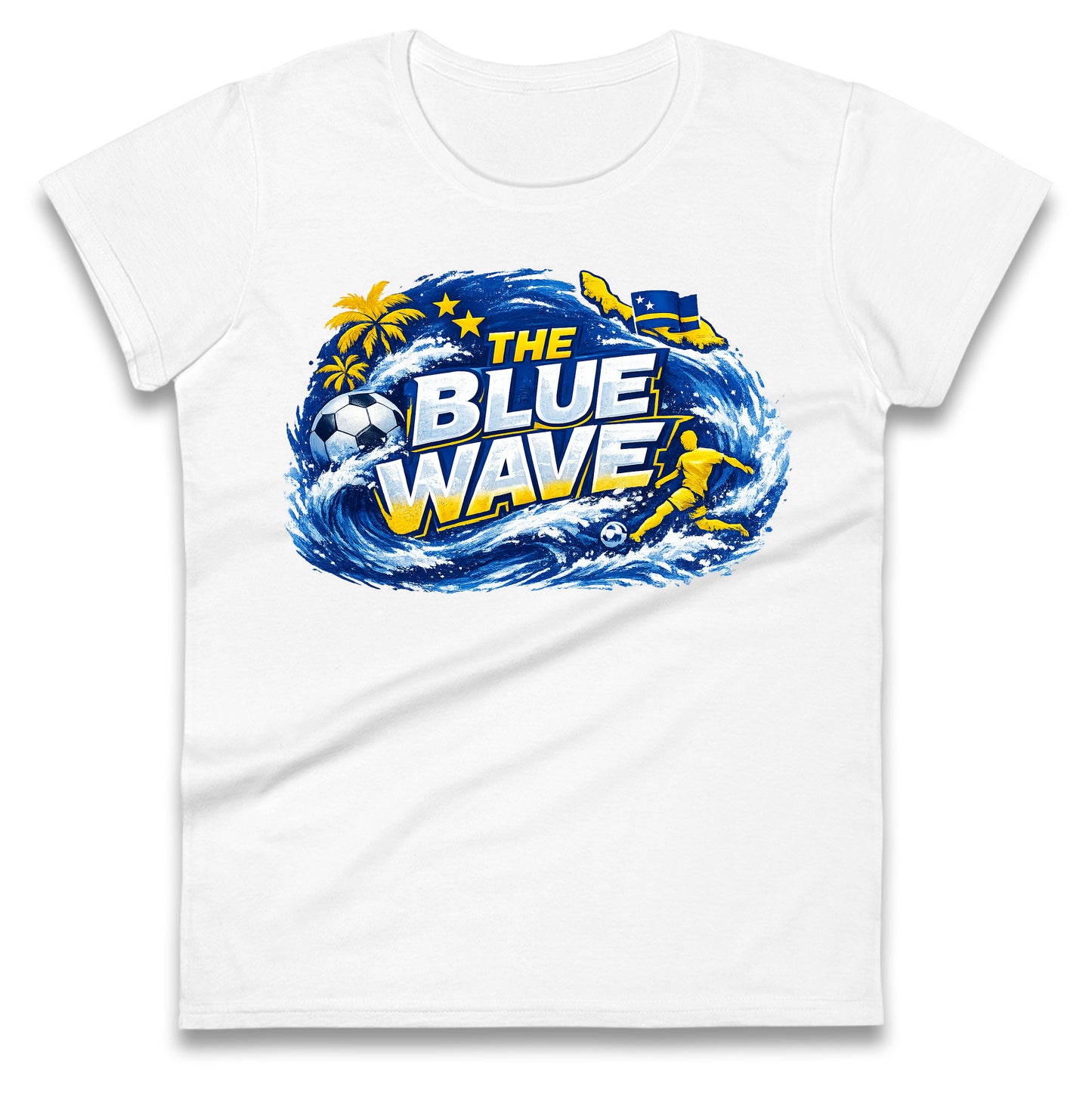 Curacao Football Ladies T Shirt