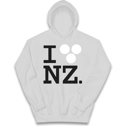 I Love NZ Orlando Bloom Huffer Kids Hoodie
