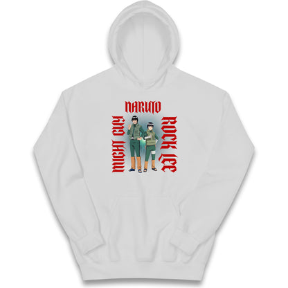 Naruto Might Guy And Rock Lee Hoodie