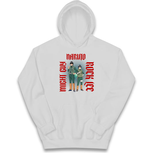 Naruto Might Guy And Rock Lee Hoodie
