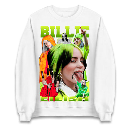 Billie Eilish Green Jumper