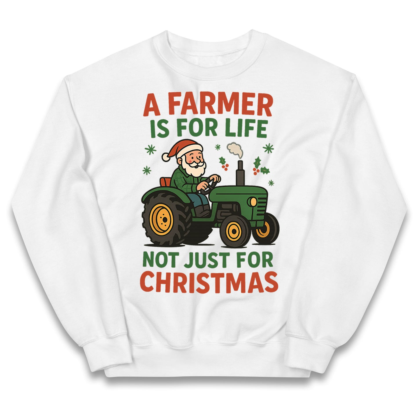 Farmer Christmas Kids Jumper