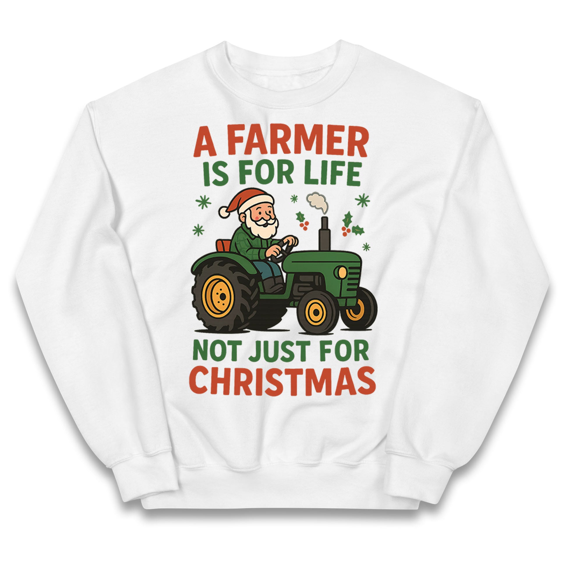 Farmer Christmas Kids Jumper