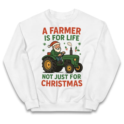 Farmer Christmas Kids Jumper