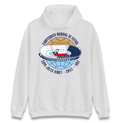 Chile 1962 Retro World Cup Hoodie