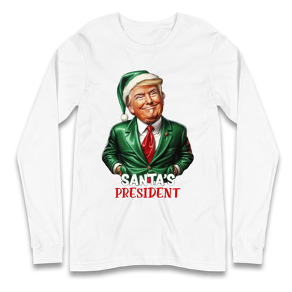 Donald Trump Christmas Longsleeve T Shirt