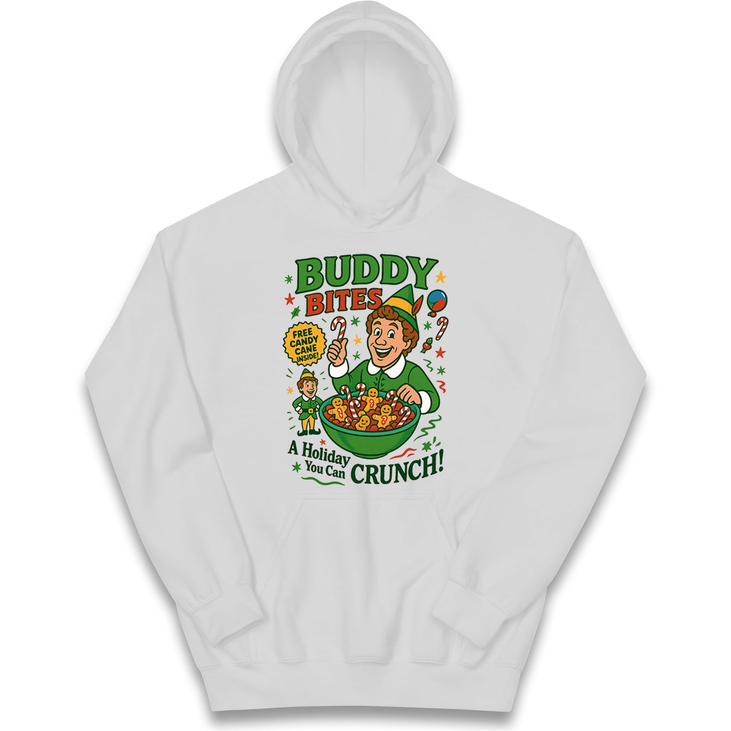 Elf Christmas Kids Hoodie