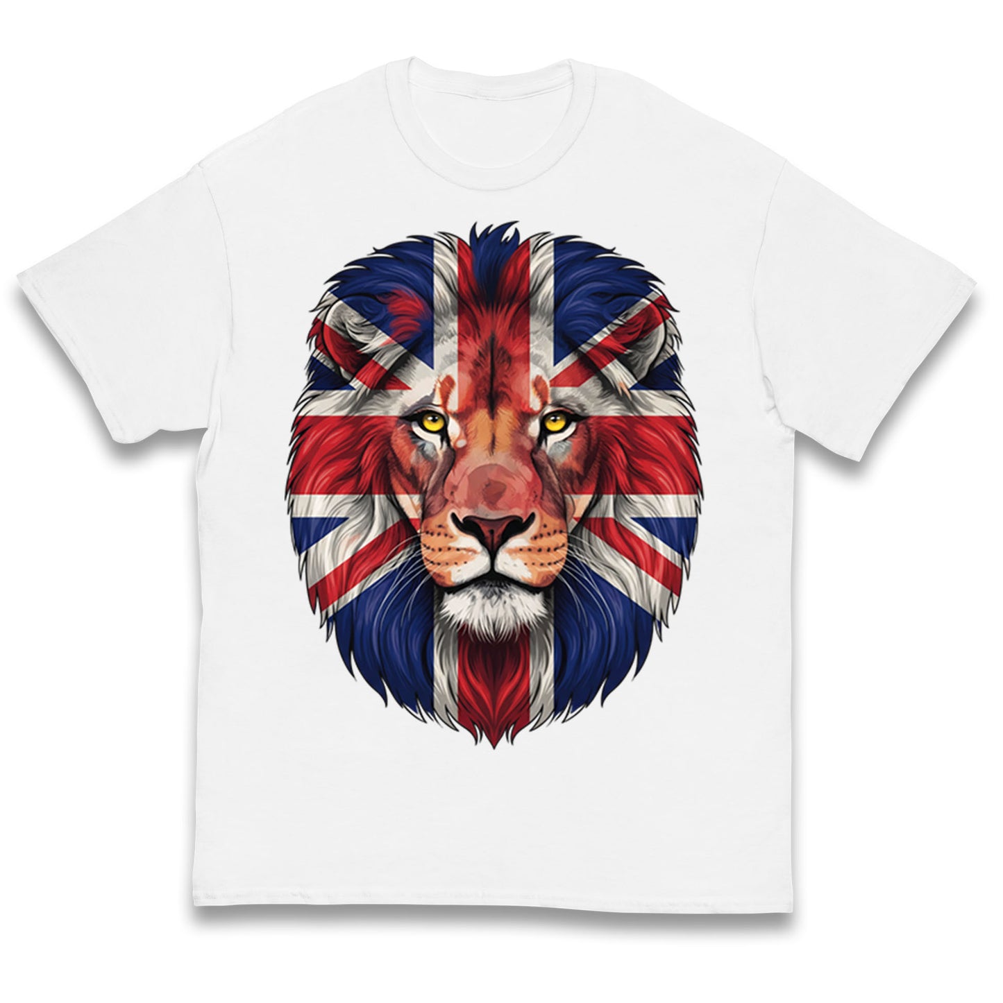 St George Flag Lion Kids T Shirt
