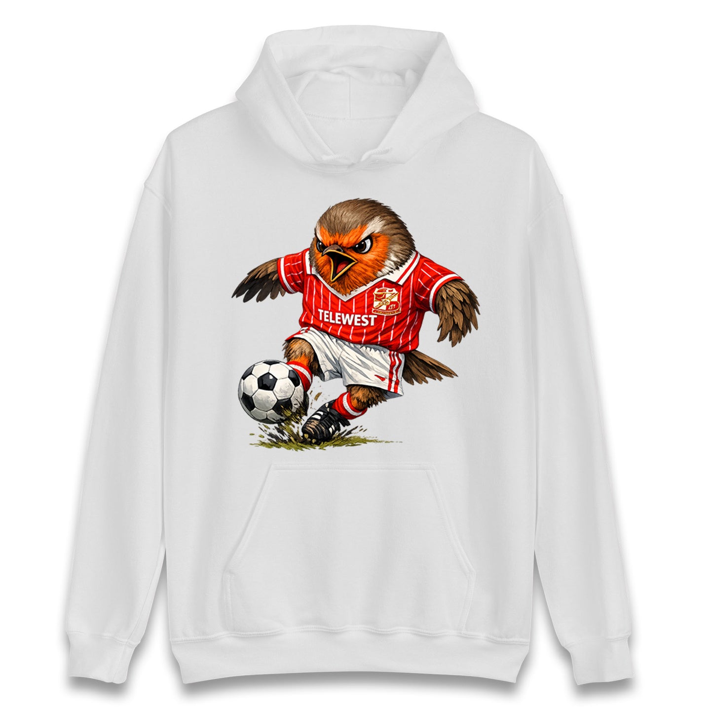 Classic Swindon Town Football Hoodie 
