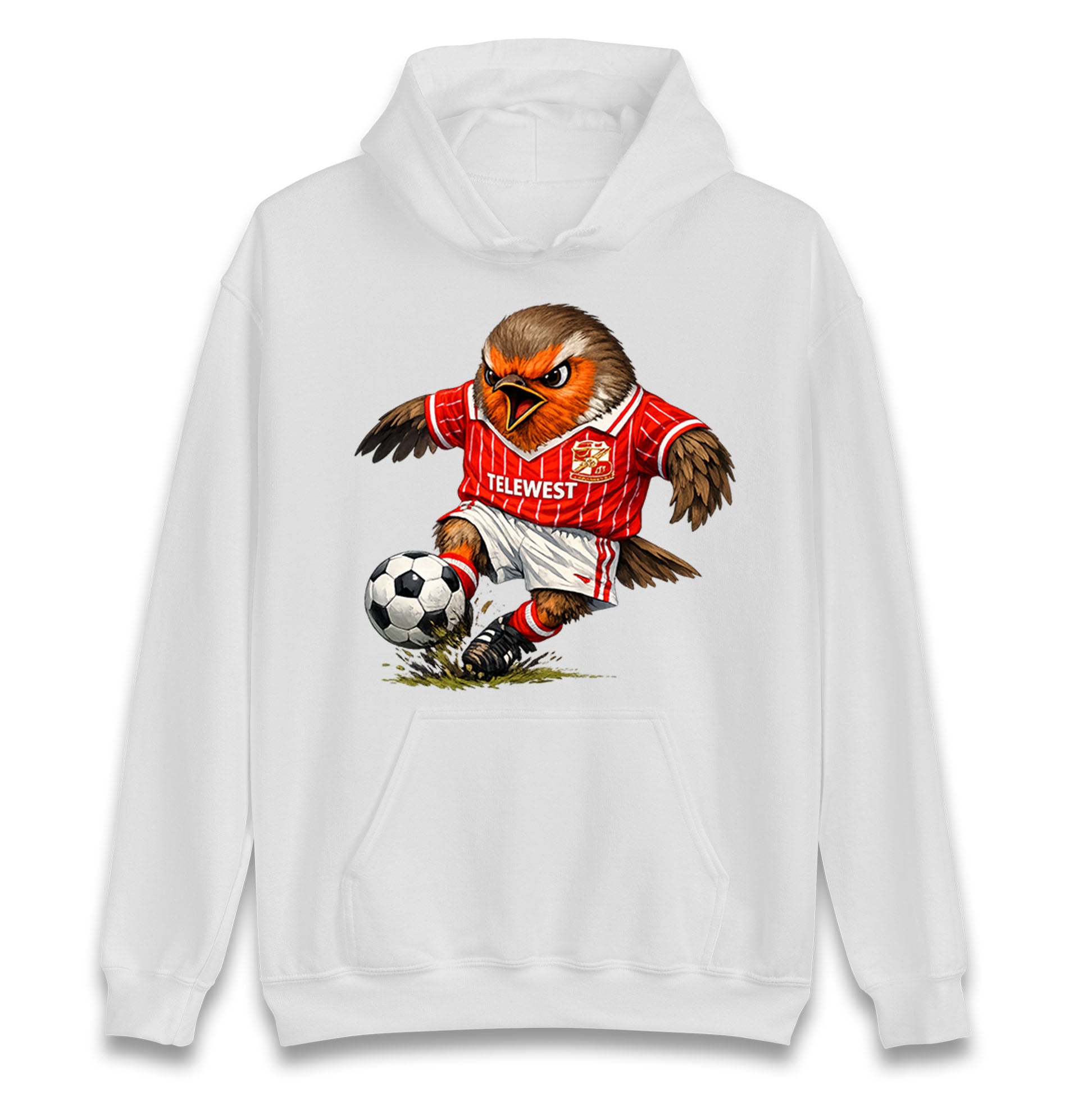 Classic Swindon Town Football Hoodie 