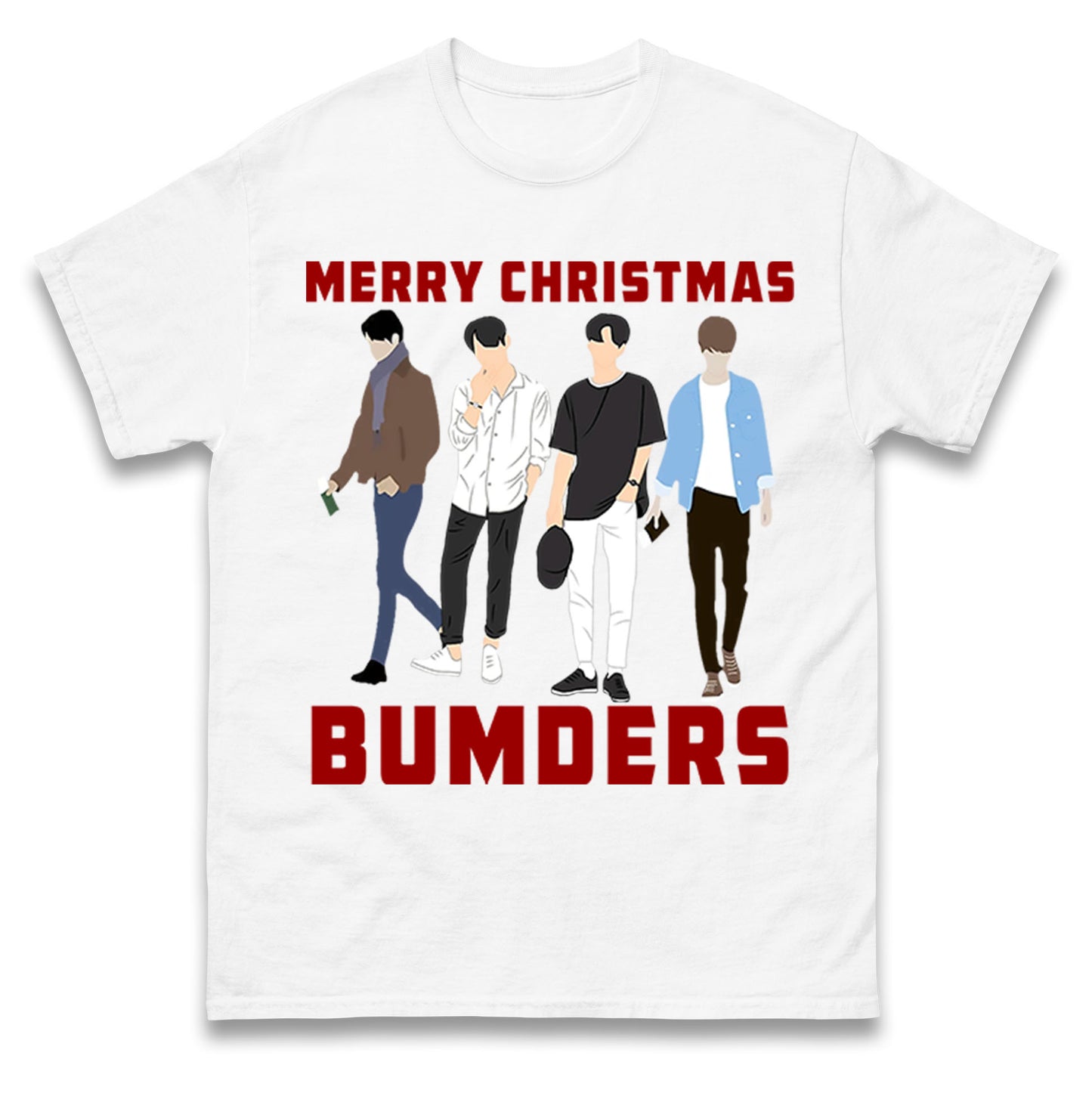 Merry Christmas Bumders The Inbetweeners t shirt