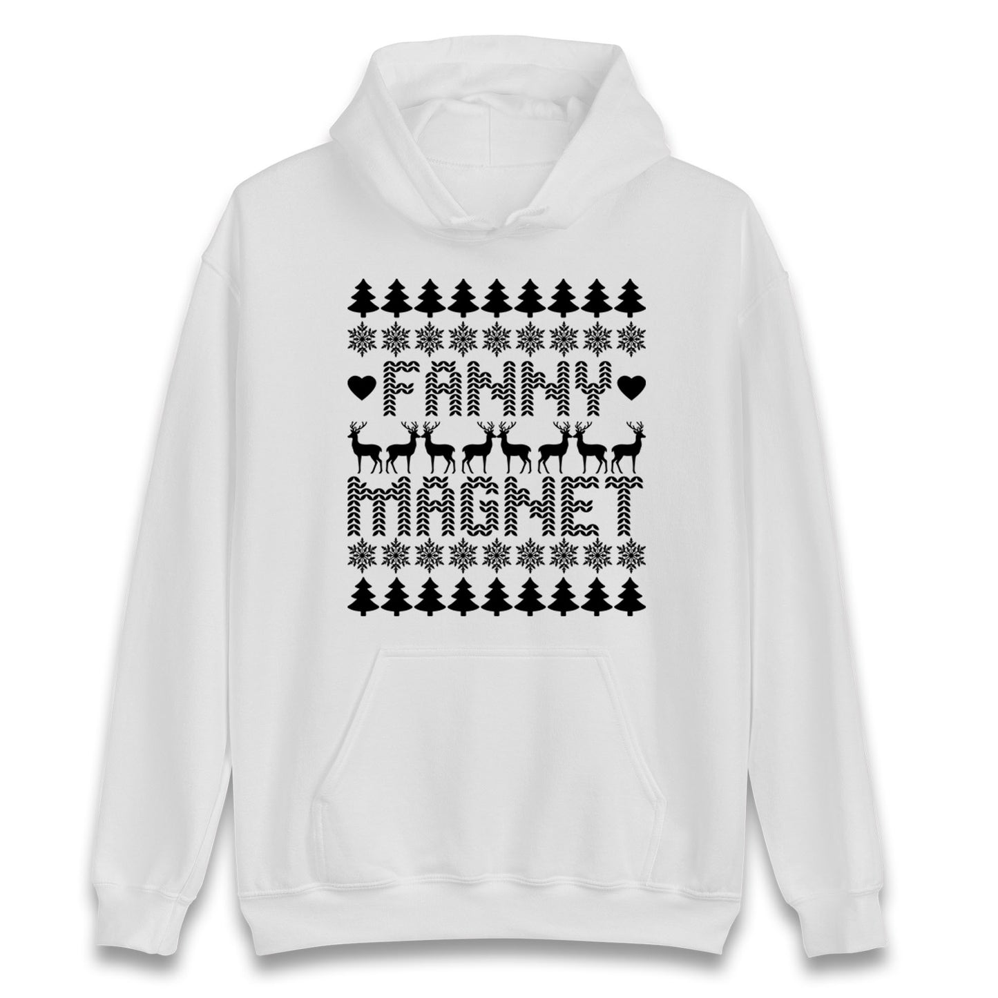 Fanny Magnet Christmas Hoodie