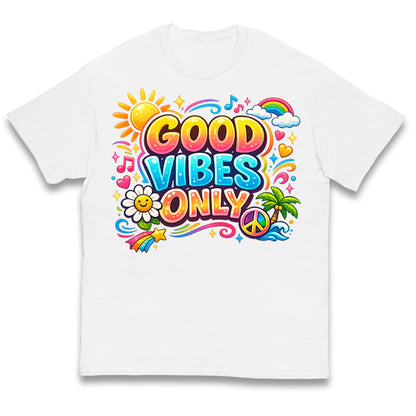 Good Vibes Only Kids T Shirt 