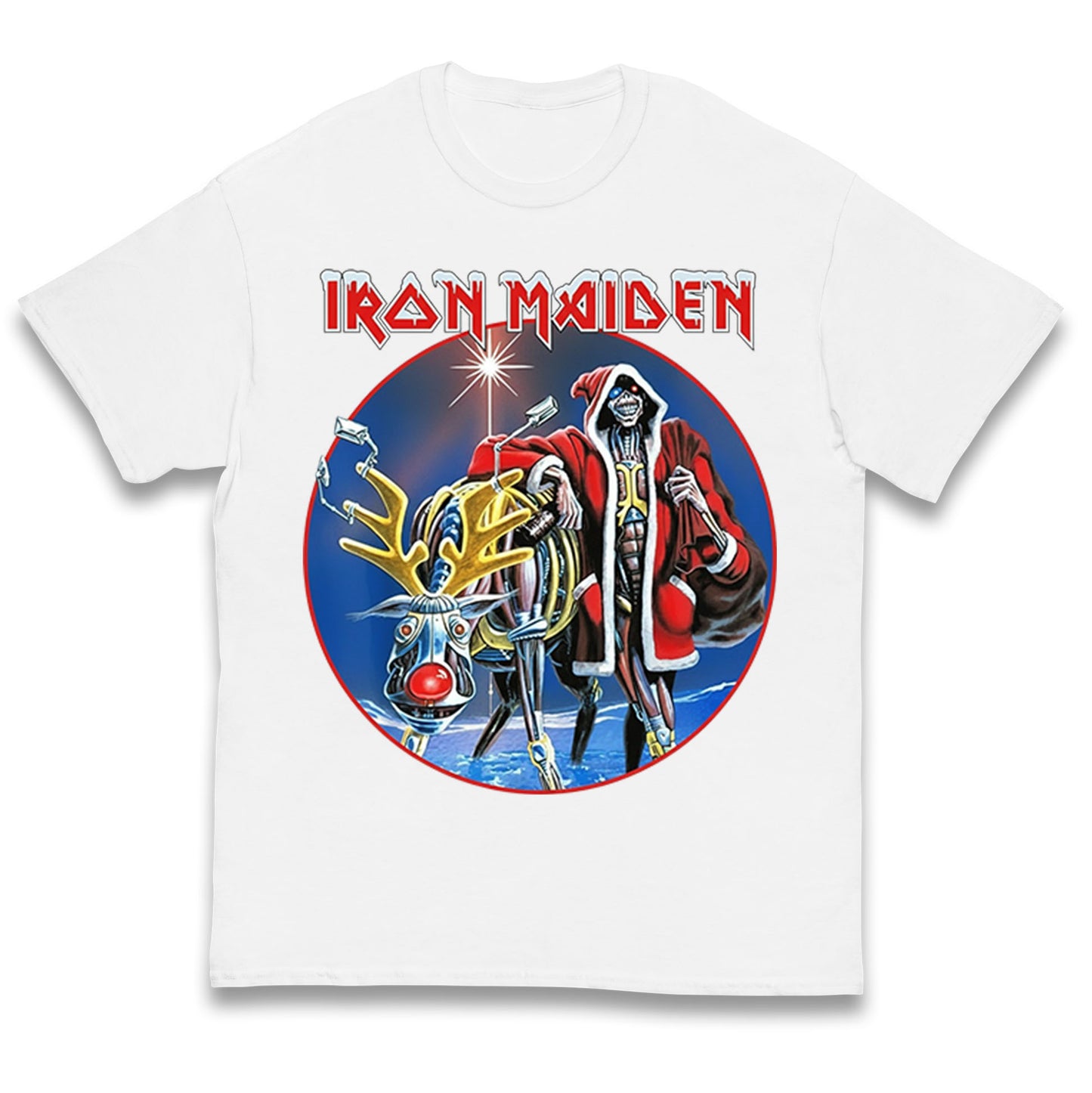 Iron Maiden Christmas Kids T Shirt