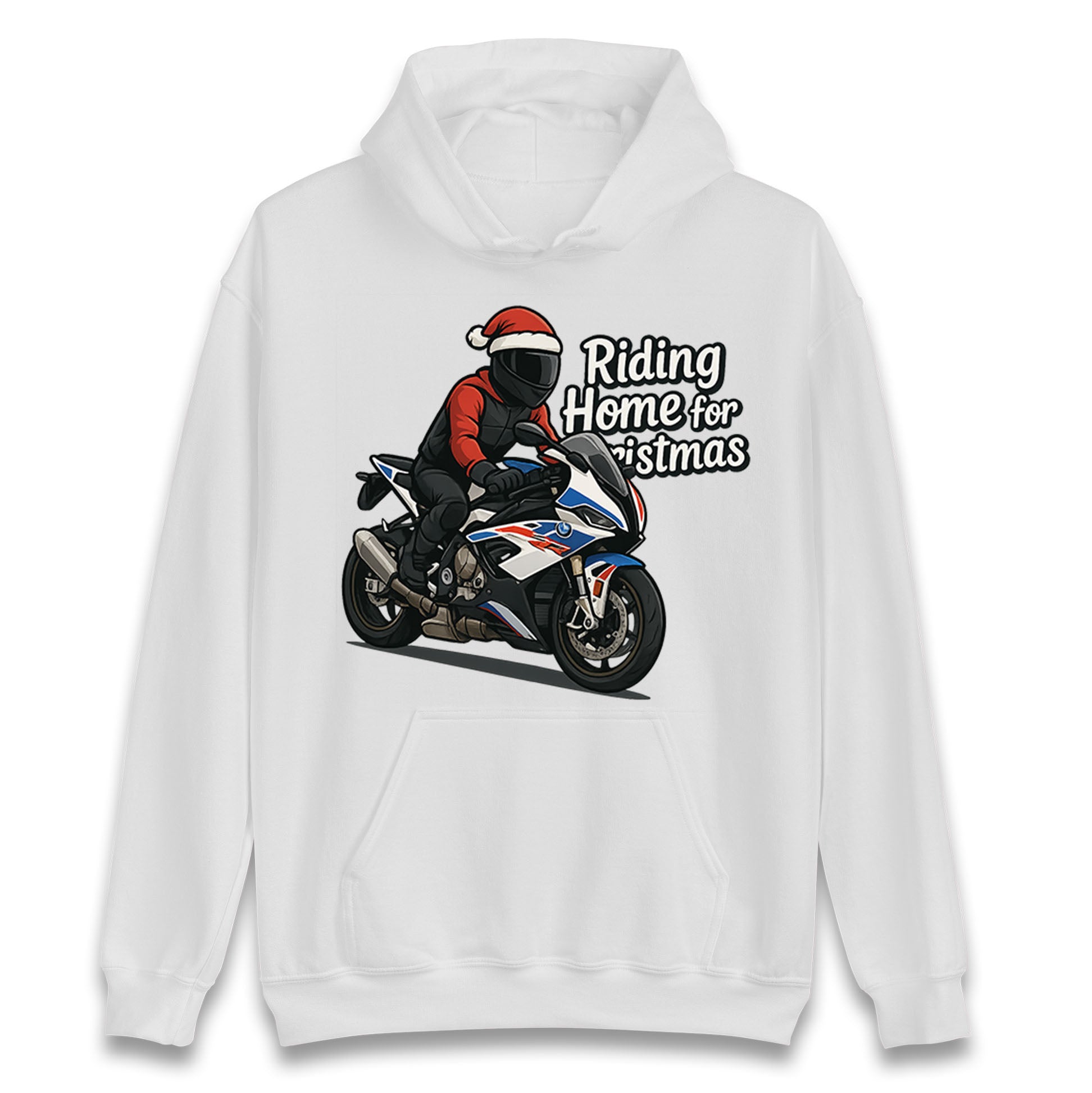 BMW S1000RR Christmas Hoodie