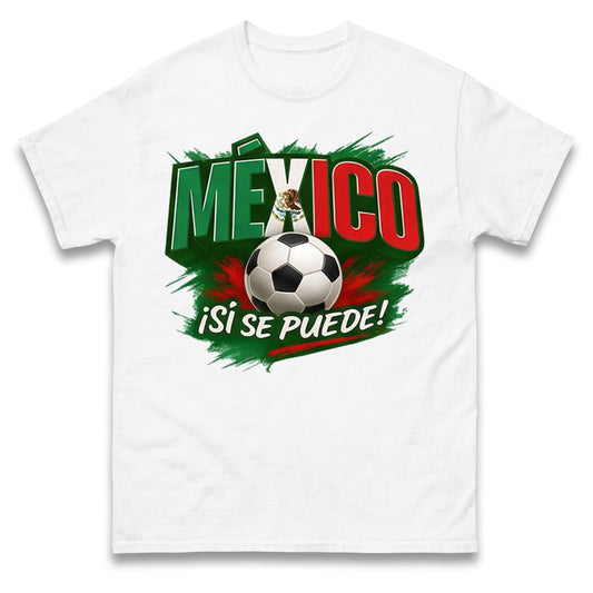 Mexico Retro World Cup T Shirt