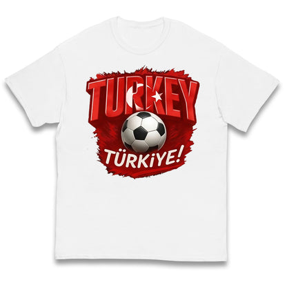 Turkey Retro World Cup Kids T Shirt