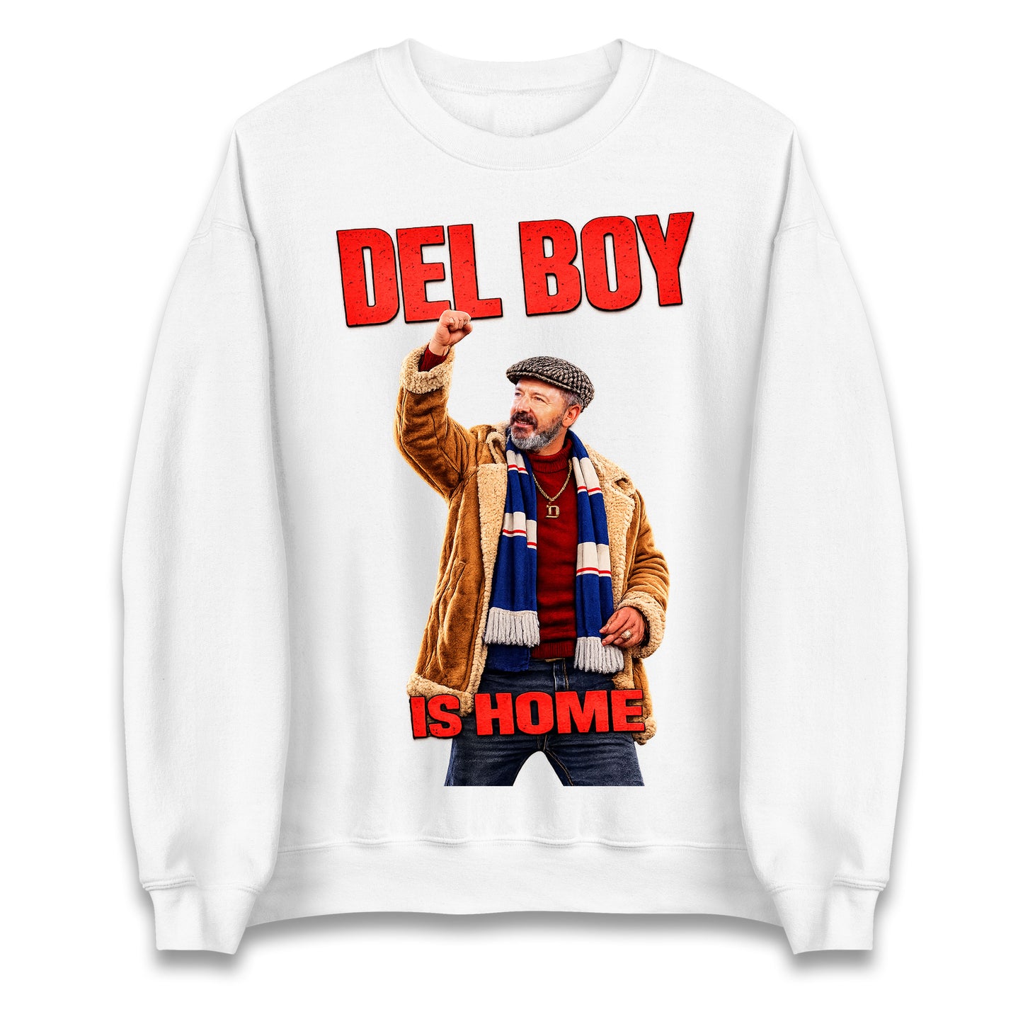 Derek McInnes Rangers Del Boy Football Jumper
