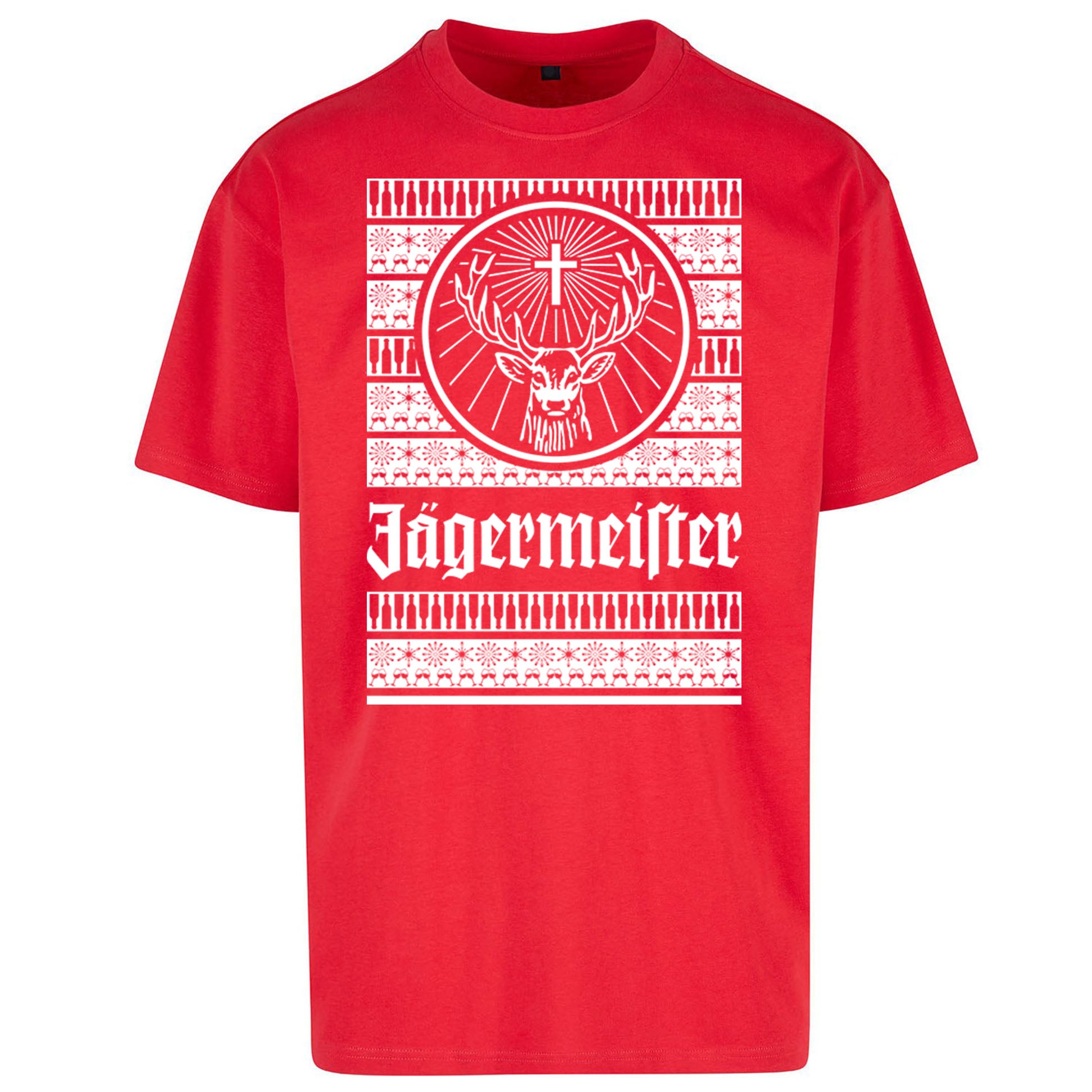 Jagermeister Christmas Oversized T Shirt