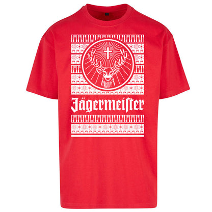 Jagermeister Christmas Oversized T Shirt