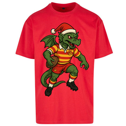 Catalans Dragons Christmas Oversized T Shirt