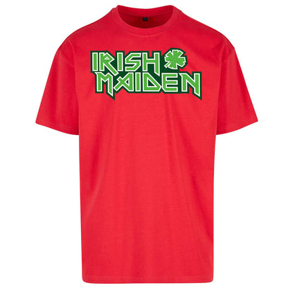 Irish Maiden St Patricks Day Oversized T Shirt 