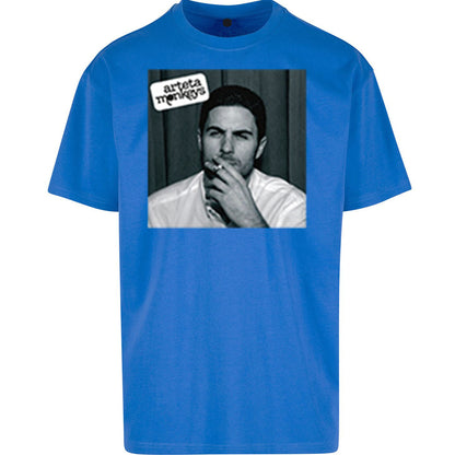 Mikel Arteta Arsenal Arctic Monkeys Oversized T Shirt