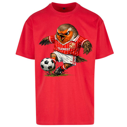 Classic Swindon Town Football Oversized T Shirt