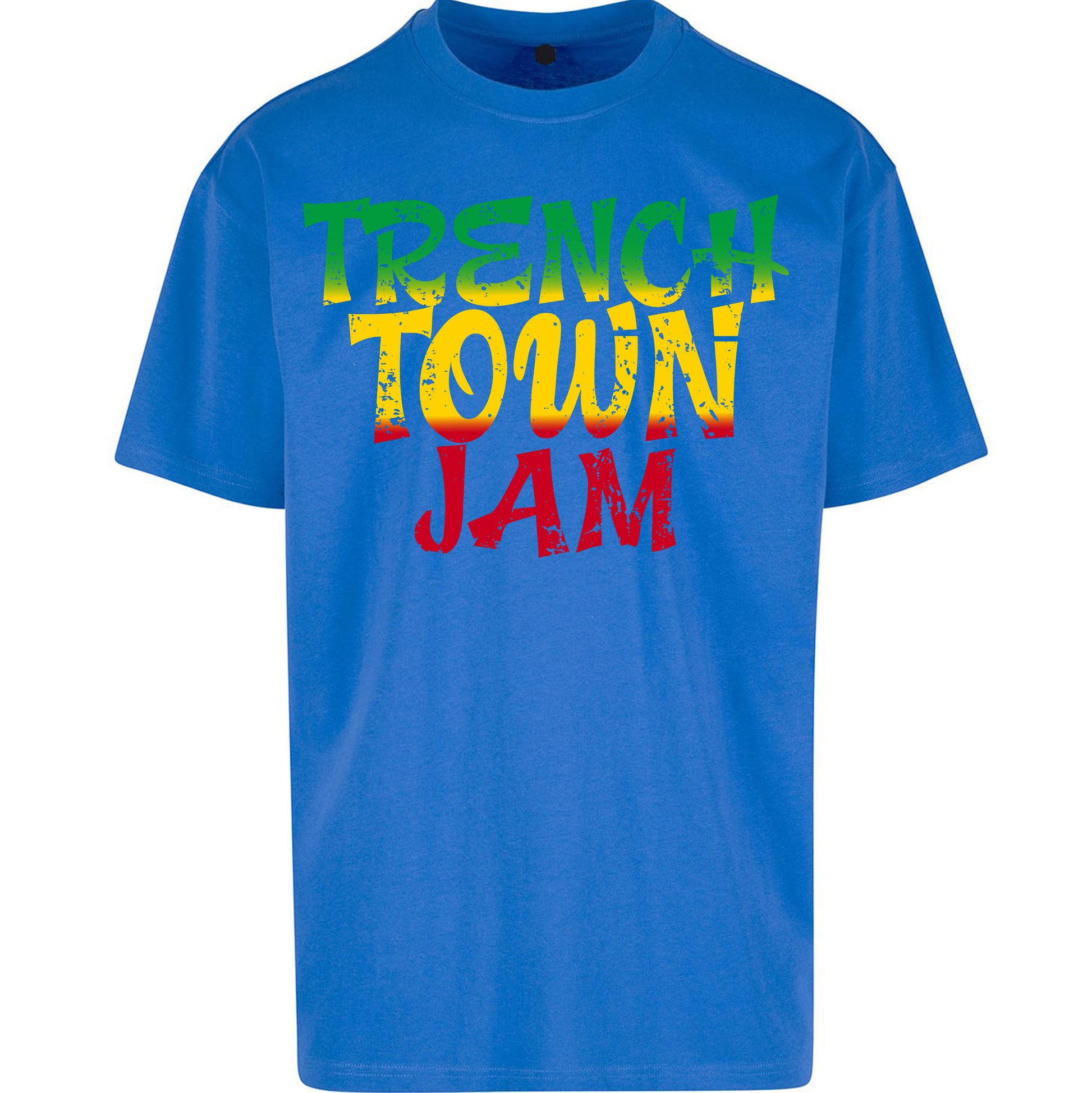 Trench Town Jamaica  Oversized T Shirt