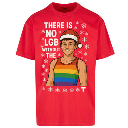 Tom Daley Christmas Oversized T Shirt 