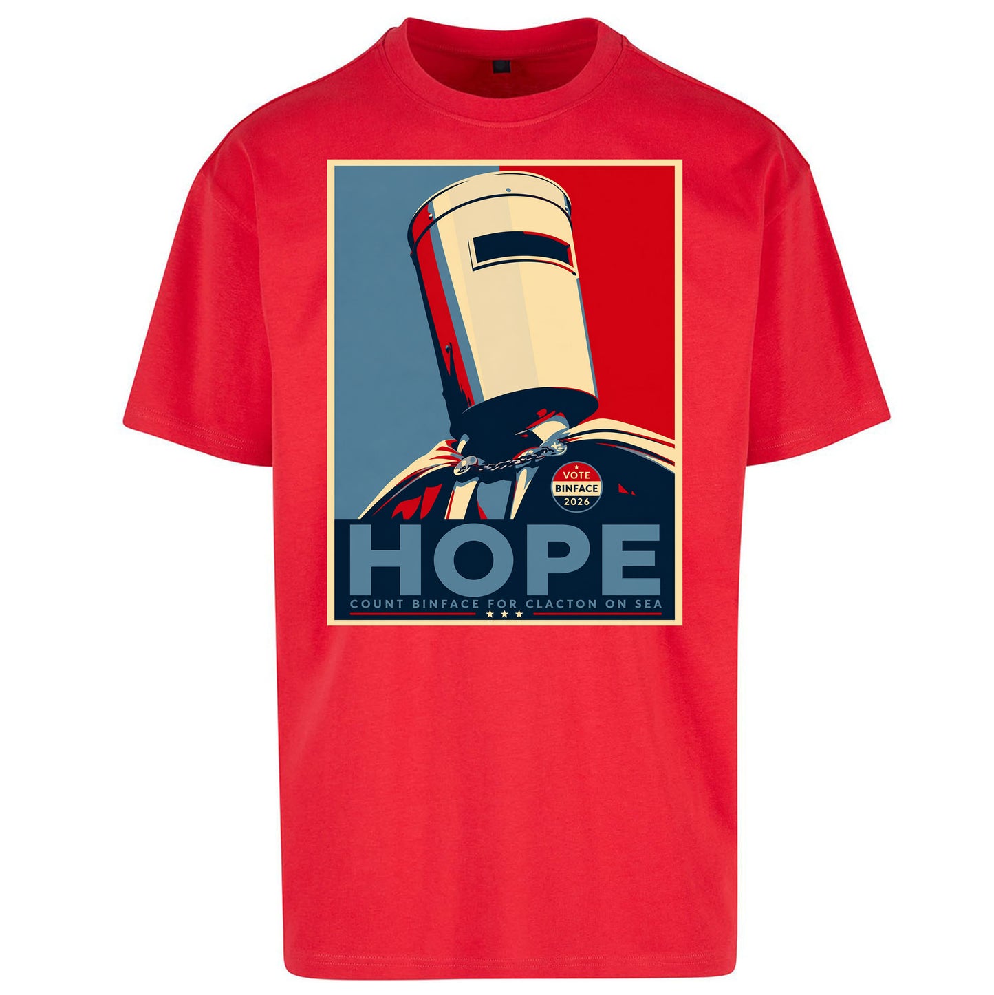 Count Binface Oversized T Shirt