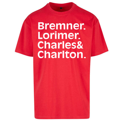 Leeds United FC Legends Oversized T Shirt
