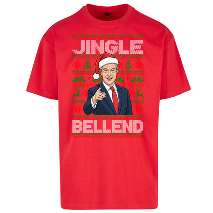 Nigel Farage Christmas Oversized T Shirt