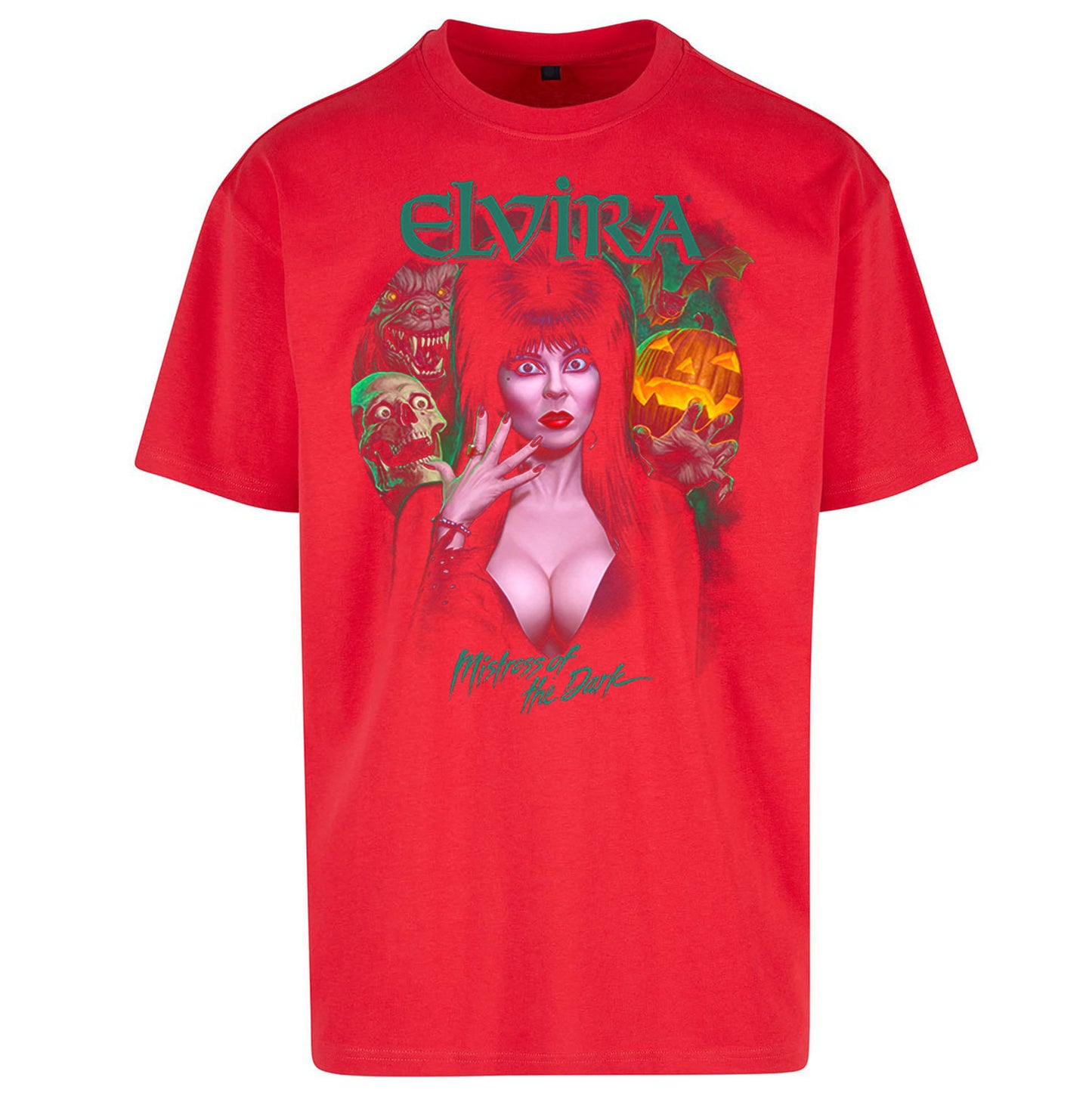 Elvira Mistress Of The Dark Oversized T Shirt