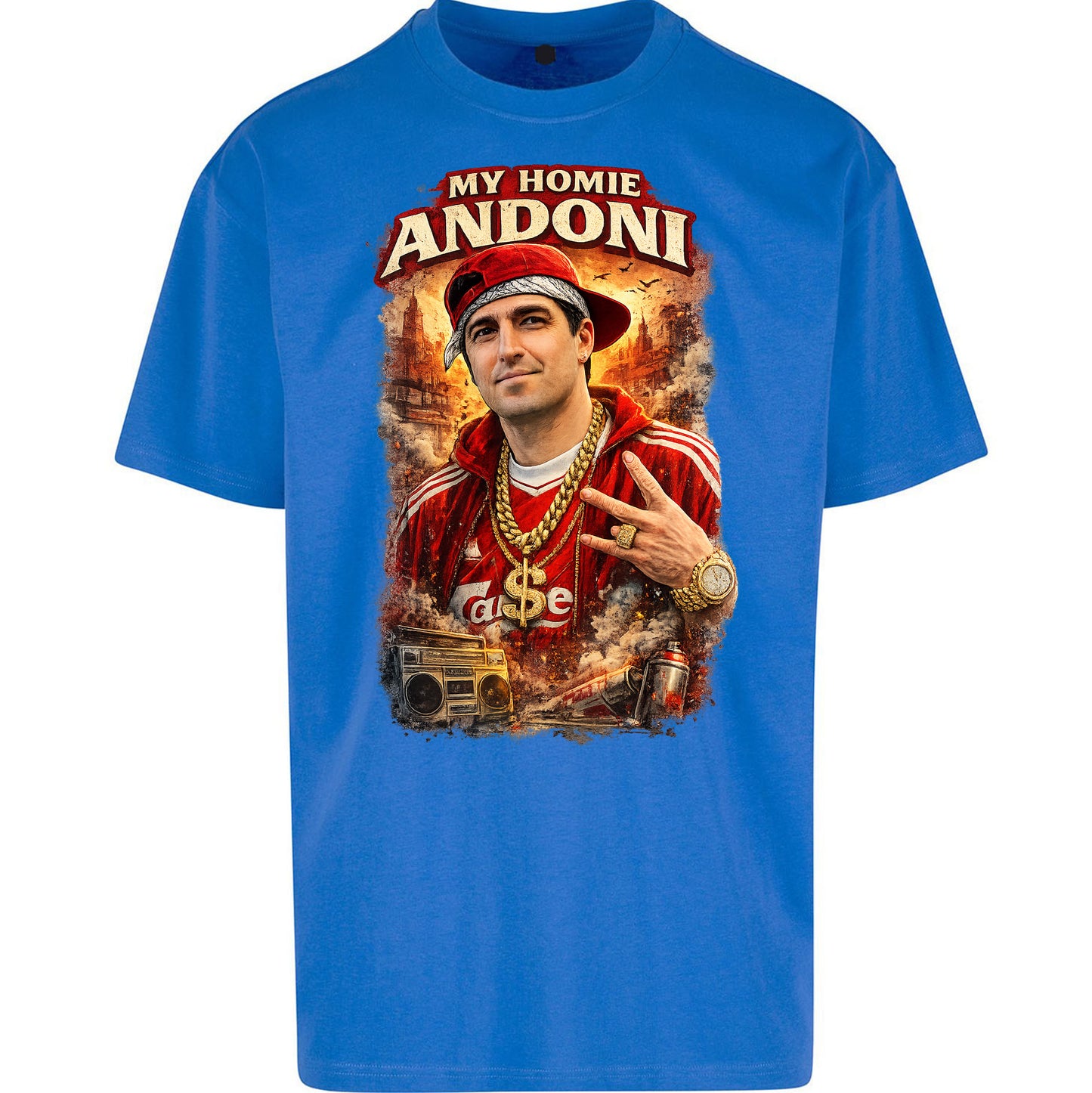 My Homie Andoni Iraola Liverpool Football Oversized Tee 