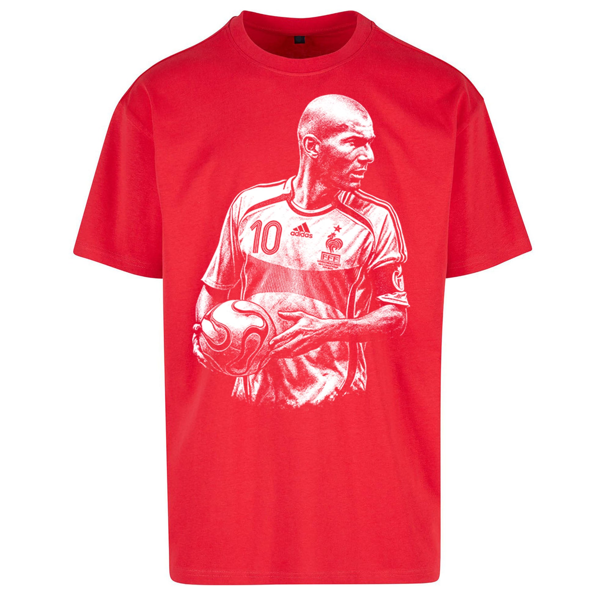 Zidane France Oversized T Shirt