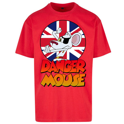 Danger Mouse Union Jack Oversized T Shirt