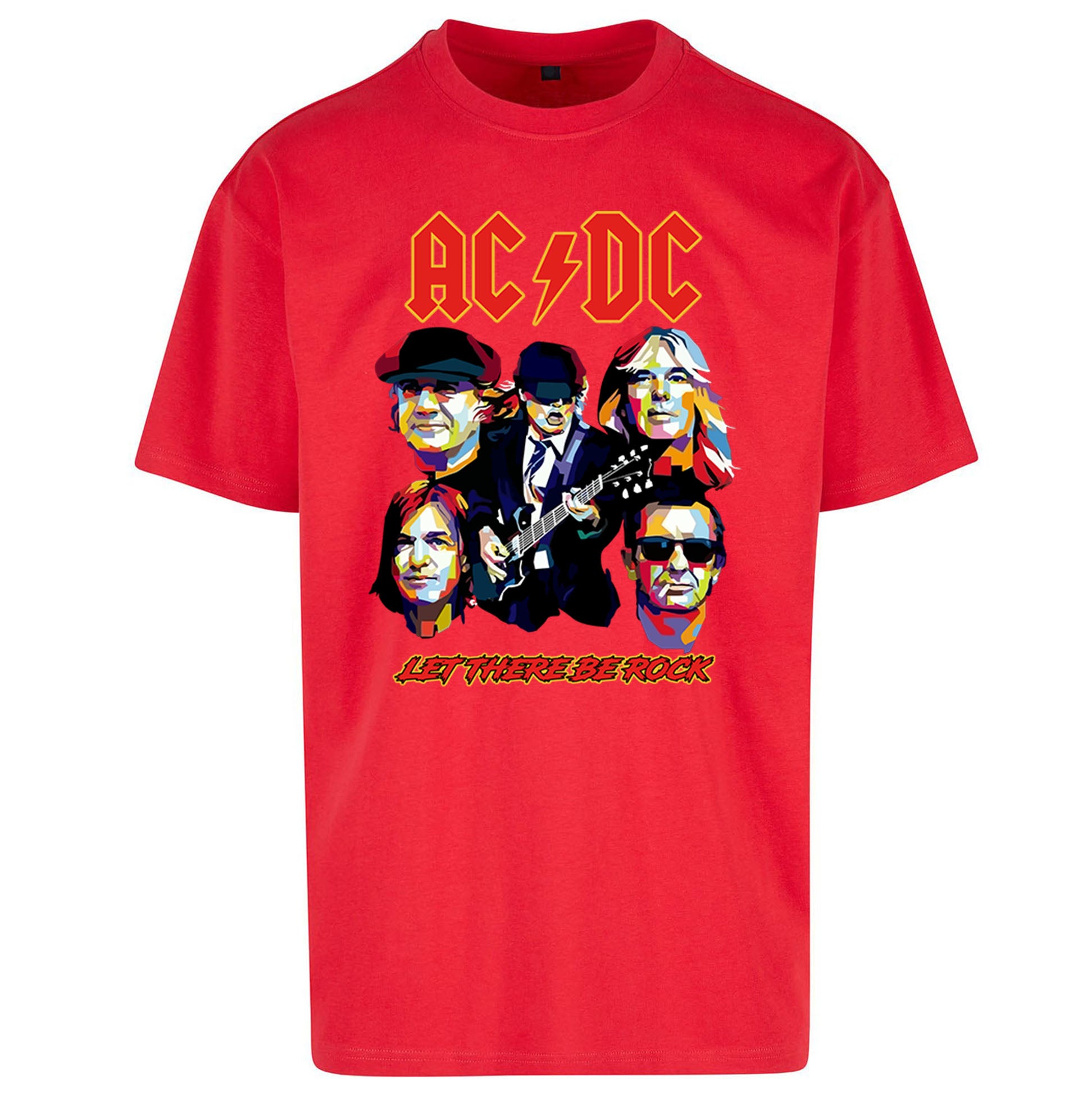 ACDC Let There Be Rock Oversized T Shirt