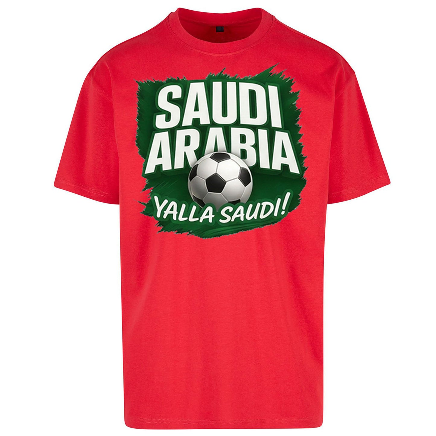 Saudi Arabia Retro World Cup Oversized T Shirt